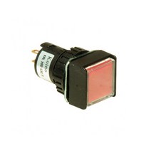 건흥전기 24V DC LED 램프 제어용 스위치 정사각형 16mm KPL16S-L3C, 블루 [KPL16S-L3CB]