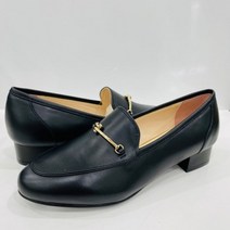에스콰이아 여성 펌프스 쿠션 구두 장식 로퍼 5cm