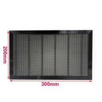 ZBAITU-80W 레이저 각인기 10W 출력 CNC 커터 370*370mm 3D 목재 라우터 조각 및 절단 기계 RU/PL/US 창고, 02 20x30cm Honeycomb