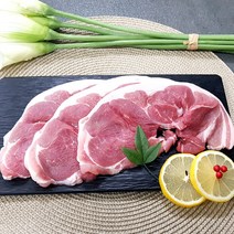착한고기마을 건강한 무항생제 돼지 앞다리살 냉장 숯불용 산지직송, 1팩, 500g