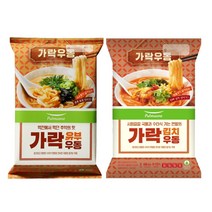 (냉장)[풀무원]가락(유부)우동 2인분   가락(김치)우동 2인분
