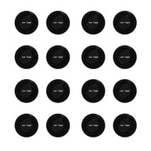 에어서스 완충기 서스펜션 자동차스프링 에어서스펜션 자동차 소프트 클로즈 도어 패드 충격 흡수기 버퍼, 03 16pcs_34 for Mitsubishi