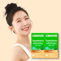 쇼핑백 증정 세노비스 수퍼바이오틱스 유산균 (60캡슐/60일분) x 2개, 1. 제품만 발송