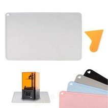레진 합금 제작Aokin 실리콘 슬랩 매트 410X310mm 광자 S DLP SLA LCD 3D 프린터 부품 용 작업 표면을 보호, 02 Black