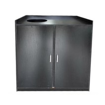 깔끔한 사무실 탕비실 셀프 바 커피 수납장 리턴바, 1개, E-100X90X50
