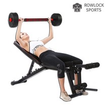 레그 컬 익스텐션 벤치 싯업 윗몸일으키기 무릅운동, RB-600+덤벨12kg 세트