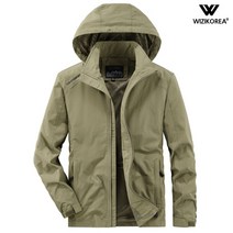 빅사이즈 아웃도어 후드 점퍼 바람막이 자켓 WI106J