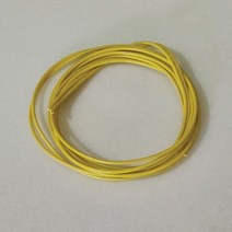 전자석만들기(전선 노랑)2m