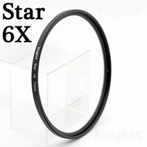 KnightX FLD UV CPL polarizing ND Star 카메라 렌즈 필터 캐논호환 소니 니콘호환 52mm 67mm d600 18-200, Star 6X_77mm