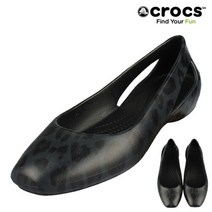 크록스 크록스 CROCS 당일발송 슬론 그래픽 플렛 우먼 206210-90L