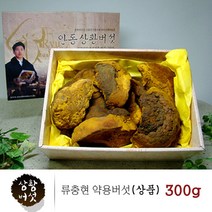 국내산 상황버섯 균사체 베타글루칸 뽕나무 목질진흙버섯 원물 덩어리 100% 상황버섯차 달인물 먹는방법 끓이는법 친환경 인증 선물 세트, 300g, 1개