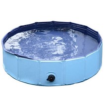 에코벨 접이식 애견욕조 중형/애견 강아지 수영장 풀장 샤워, 제품선택:접이식 애견욕조 매트 중형 레드