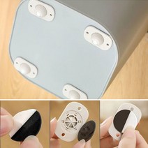 가구용바퀴 붙이는 접착식 무소음 가구 바퀴 360도 회전 4p