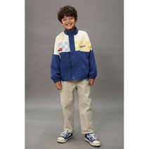 매직에디션] 덕콰이어트 네이비 가오리배색점퍼 DQ33-JP101