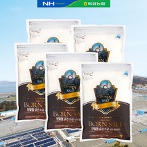신안비금농협 천일염 굵은소금 1kgx5봉, 없음, 상세설명 참조