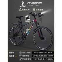 MTB 산악자전거 입문용 카본 풀샥, 24단, 26인치, 알루미늄 프레임 스포크 - 눈부신 보라색