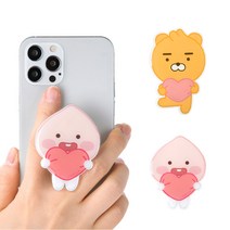 카카오 리틀프렌즈 스윗하트 스몰쿠션 스탠드 그립톡, 리틀어피치, 1개