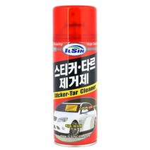 양면테이프 스티커자국 유리창스티커 제거 일신 자동차 스티커 타르 제거제 420mL 세차용품 SB+8014EA