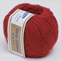 [뜨개마루]헤라코튼 낱개 (블랭킷 인형 아기의류), 220 리얼빨강