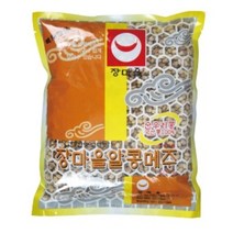 장마을 알콩메주 된장 찌개 콩 국 한정식 전통, 알콩메주1kg, 1개