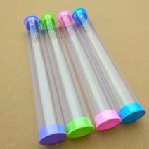 PVC 투명 튜브 답례품 대량 포장용기, 1개, 1개