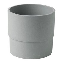 이케아 뉘폰 화분 실내외겸용 그레이 지름14cm 식물최대지름12cm, 단품