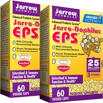 재로우 자로-도필러스 유산균 EPS 베지 캡, 60개입, 2개