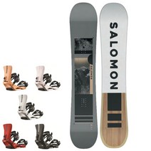 살로몬 스노우 보드 바인딩 세트 올라운드 남성 L4717200+RHYTHM, 레드M
