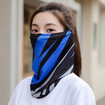 아이스 선 마스크 넥워머 남 두건 여 여름 목 보호대 낚시 여름 라이딩 얇은