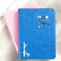 아가페 쉬운성경 특미니 고급 단본 무지퍼 예쁜 쉬운 성경책, 1.핑크