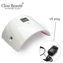 uv램프 젤네일램프 젤램프 uv경화기 젤네일기계 Clou Beaute-36W UV 램프 LED 네일 건조기 모든 젤 광택 미, 01 US plug