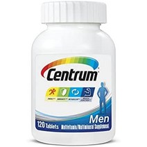 남성을 위한 centrum 종합 비타민 비타민 d3 b 비타민 및 산화 방지제가 포함된 종합 비타민종합 미네랄 보충제 글루텐 프리 비 gmo 성분 - 200개, 새로운, 120카운트(1팩)