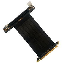 PCIE 3.0x16 90도 GPU 라이저 케이블 RTX 그래픽 카드 x99 서버 큰 6P 전원 공급 장치 Bitcoin 마이닝, 03 90 Degree_07 35cm