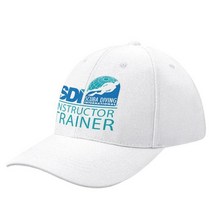 스쿠버 다이빙 인터내셔널 (SDI)- 강사 트레이너 야구 모자 스냅 백 귀여운 여성용, 01 White