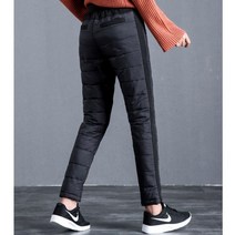 여성골프바지 기모조거팬츠 패딩 솜바지 구스바지