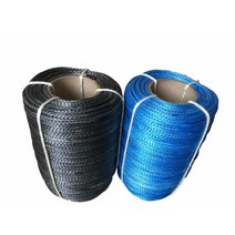 3mm x 100m 합성 윈치 라인 uhmwpe 섬유 로프 견인 케이블카 액세서리 4x4atvutv4wd오프로드, 회색, 01 GRAY