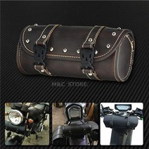 할리데이비슨 새들백 안장 가방 pu 가죽 사이드 도구 꼬리 가방 수하물 가방 용 호환품