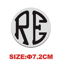 알루미늄 엠블럼 바이크 오토바이 스티커 데칼 로얄 엔필드 클래식 인터셉터 650 총알 클래식 500 350 히말라야 인터셉터, [13] JH065