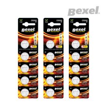 벡셀 코인건전지 CR2032 5알 3세트(15알), 15개입, 3개