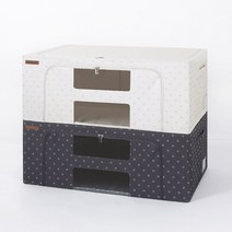 아트박스/홈앤하우스 메이븐 프리미엄 리빙박스 120L 2P, 닛트바닐라, 옵션선택