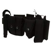 10 1 육군 유틸리티 벨트 허리 가방 보안 경찰 경비 교도소 파우치 팩