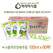 무안황토 나를 위한 양배추즙, 100ml, 60팩, 100ml