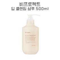 비프로젝트 스테이 헤어 딥 클렌징 샴푸 [B Project], 500ml x 1개