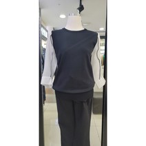 애플아울렛./ 블루페페 /니트 소매배색 티셔츠/ P222KSK-941