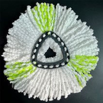 무선물걸레청소기 물걸레밀대바닥청소 극세사대걸레마포대 물걸레청소포스프레이밀대 밀대스프레이막대청소걸레 물걸레밀대스프레이청소대걸레 걸레 헤드 리필 극세사 스핀 회전 바닥 걸레 용, 1pcs-그린
