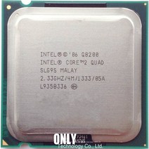 파워딜 인텔 코어 2 쿼드 Q8200 프로세서 (2.33GHz/4MB 캐시/FSB 1333) 데스크탑 LGA 775 CPU, 한개옵션0