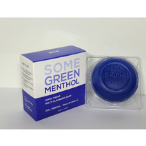 천연비누 썸그린/ 멘톨비누 저자극 모든 피부용/세정 클렌징 비누/ 바디 스킨바 110g