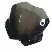 오토바이 윈드 스크린 쉴드 오토바이 앞 유리 스포일러 for yamaha tmax 530 tmax530 12-16 2012-2013-2014-2015-2016 12 16, 스모크 블랙