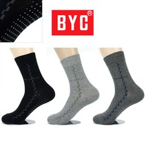 BYC 남자 2호 미끄럼방지양말 4켤레