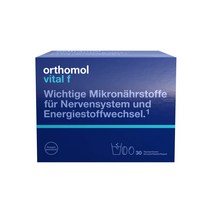 오쏘몰 바이탈F 여성 비타민&오메가&마그네슘 신경 에너지 대사 과립+알약+캡슐 30ea